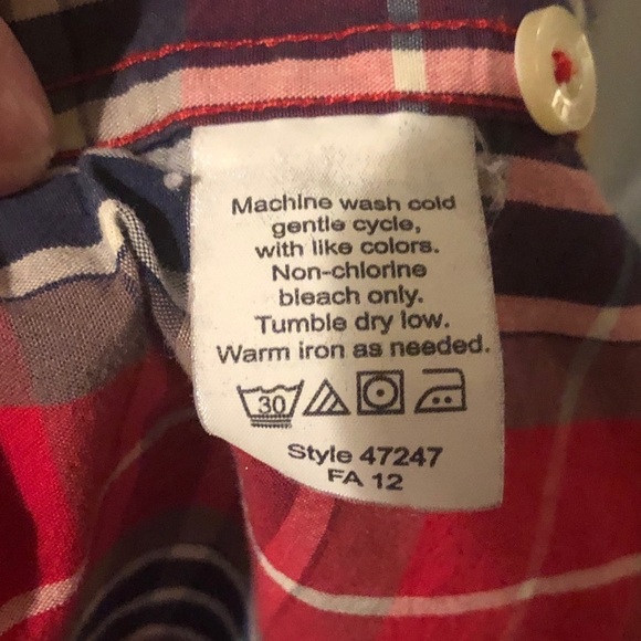 J.CREW Chapman tartan Plaid Button Down Shirt L - Picture 5 of 5